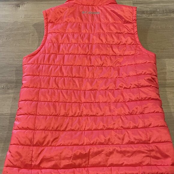 Girls Columbia "Morning Light II" Omni-Heat Omni-Shield Vest M pink - Picture 5 of 5